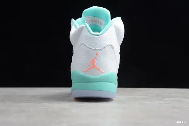 Rep TBK Jordan GS Aqua Air 5 440892-100 Light 0602